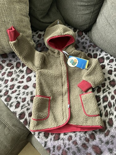 Fleece jacke finkid 110 - gr, 110/120