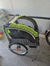 FISCHER Kinder-Fahrradanhänger Komfort 20 Zoll mit Federung bis zu 2 Kinder