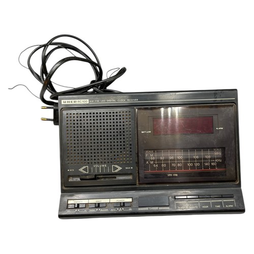 Uher rc100 led digital - am/fm,