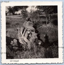 Zerstörter Panzerwagen
