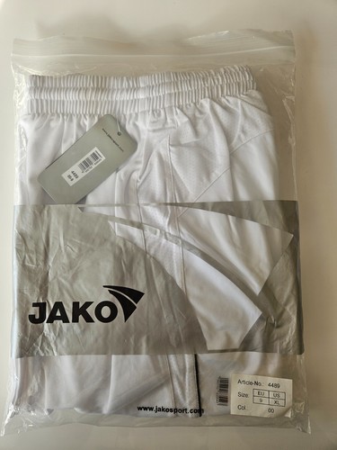 Jako sporthose weiß 4489 - sporthose,