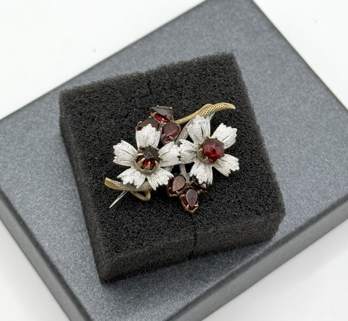 Antike brosche blumen mit - antike,