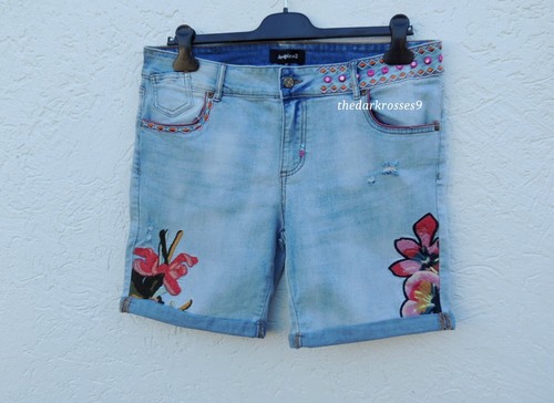 Desigual jeans shorts - desigual,