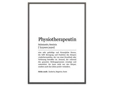 Physiotherapeutin Wall Art