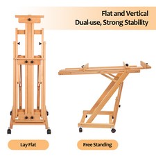 Atelierstaffelei Staffelei Standstaffelei Holzstaffelei Buchenholz Malstaffelei