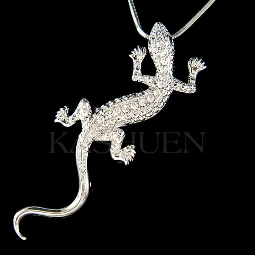 Eidechse mit swarovski - mit,