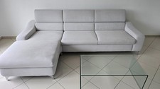 Ecksofa Mustering, Federkern, 276 x 175 cm, neuwertig !