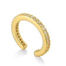 Earcuff Zirkonia Silber 925