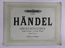 Noten: Händel - Orgelkonzerte