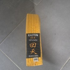 karate gürtel gelb