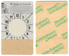 SP Grundträger Schild LKW Sicherheitsprüfung Aufkleber Selbstklebend 8 x 6 cm NE