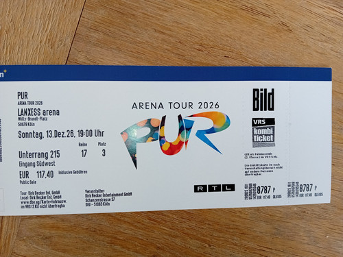 Pur arena tour - tour,