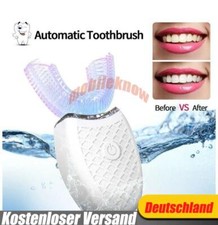 Elektrisch U-Typ Schallzahnbürste Zahnbürste 360° Automatische Reinigung Teeth @