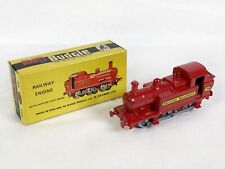Lot 7582 Budgie Toys No 224 Railway Engine Dampflok + OVP, Metallguss, für Dinky