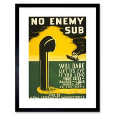 Vintage Werbung Fernglas