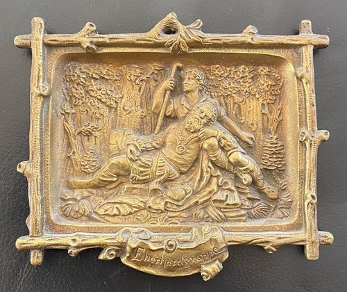 Originale bronze platte - bronze,
