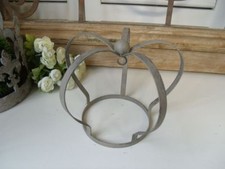 Deko Krone ANTIK KLEIN taupe