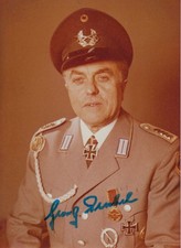 Autogrammkonvolut zum Thema Bundeswehr 2 Fotos von G. Peschel u. H. Wetjen