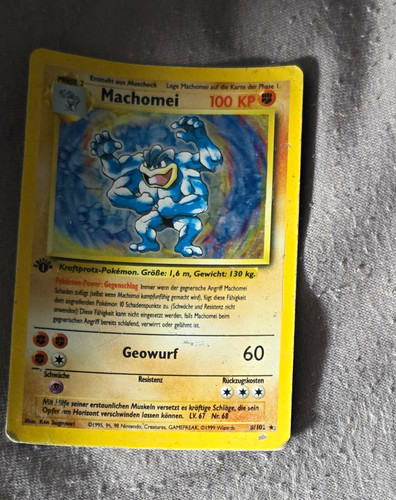 Pokémon tcg machomei 102 - pokémon,