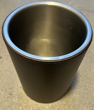 50 x Abfalleimer rund mit Metallbehalter Büro, Papierkorb