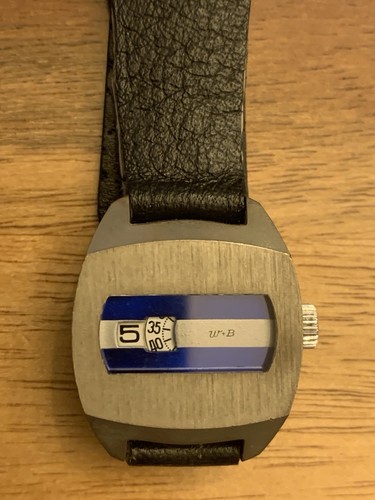 Scheibenuhr sammlerstück - scheibenuhr, w+b