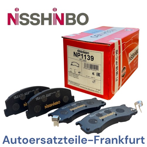 Nisshinbo bremsbeläge vorne - nisshinbo,