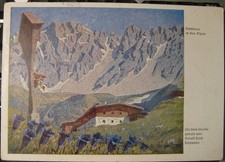 AK Feldkreuz in den Alpen