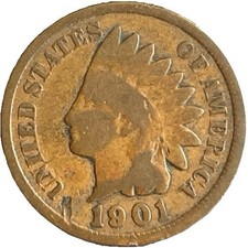 1901 USA Indian Head Cent