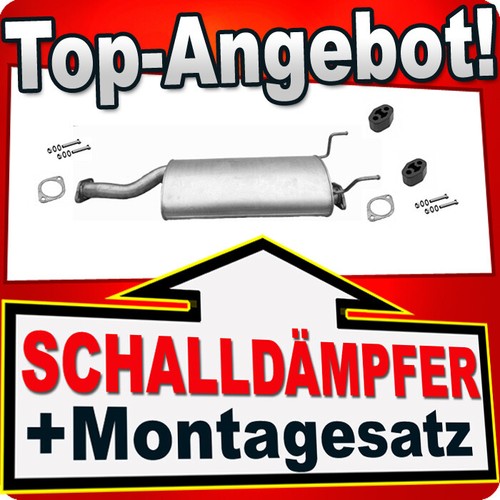 Mittelschalldämpfer für