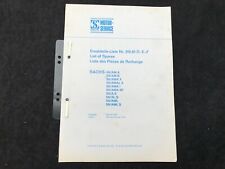 Ersatzteilliste Hercules DKW Sachs Motor  505 /2 AK A B C CK Dez. 1974