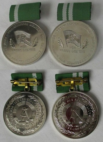 Ddr medaille treue - medaille, dienste