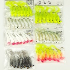 49-er Set JIG KÖPFE / TWISTER