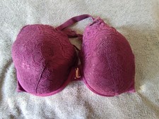 Raffinierter Sexy BH Mit Frontverschluss Aubergine 85 G
