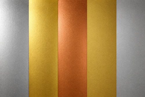Wachsplatten metallic