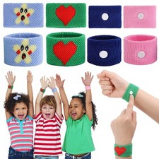 Abeillo 4 Paar Akupressur Armband, Akupressurband Gegen Übelkeit Kinder, Anti 
