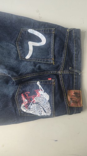 Evisu jeans dunkelblau - evisu,