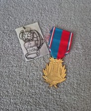 Medaille Musikverband Frankreichs Moret S.A Paris hinterlegtes Modell