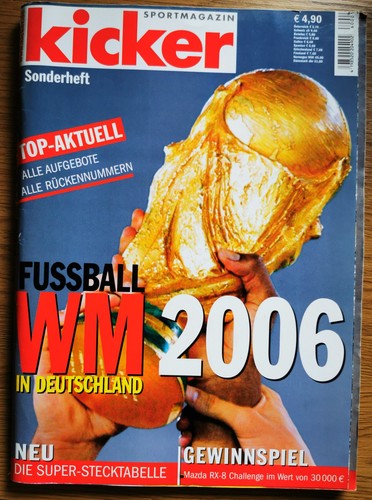 kicker Sonderheft Fußball WM