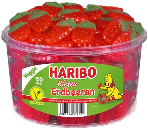 Haribo riesen erdbeeren - haribo,