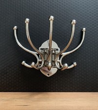 Wandgarderobe silber