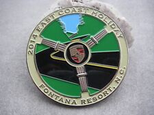 PORSCHE 356 - EAST COAST HOLIDAY 2014 FONTANA Plakette PETRI Lenkrad Hupenknopf