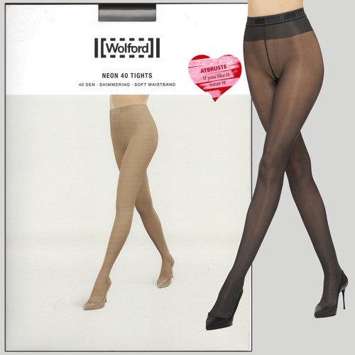 Wolford neon tights xs - neon, •