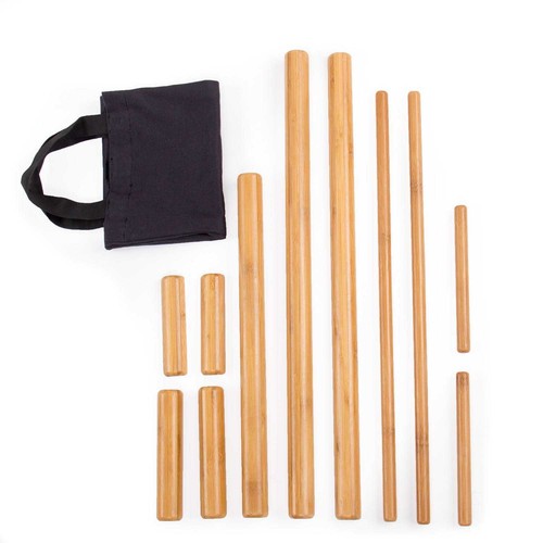 Bambus massage set teilig - massage,