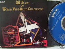 25 Years of World Pipe Band Champions- Schottland-Import WIE NEU