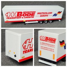 HH Bode Spedition 23858 Reinfeld Bahntrailer Huckepack Intermodal Megaliner weiß