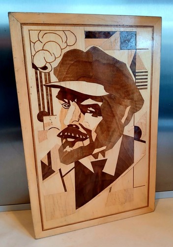 Vintage udssr holzbild - vintage,