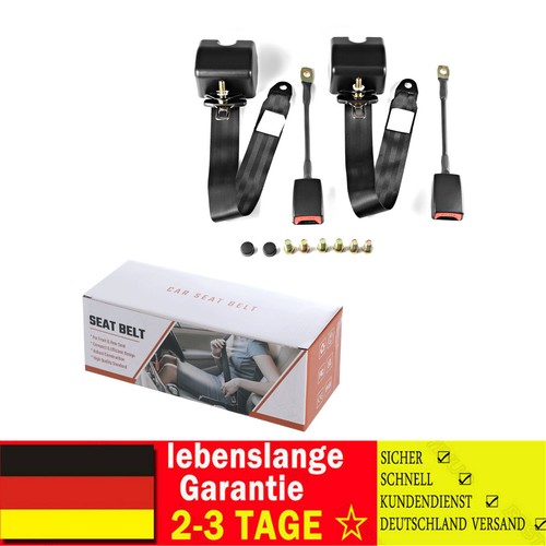 Dreipunkt gurtpeitsche - 2x,