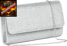 Glitzer Abendtasche Damen