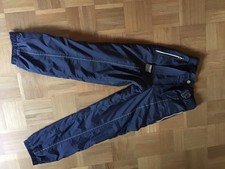 Skihose SchneeHose Vintage,Farbe: schwarz+gold, 80er Jahre,38, Aruba,Top Zustand
