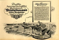 Winkelhausen Brandwein Reklame